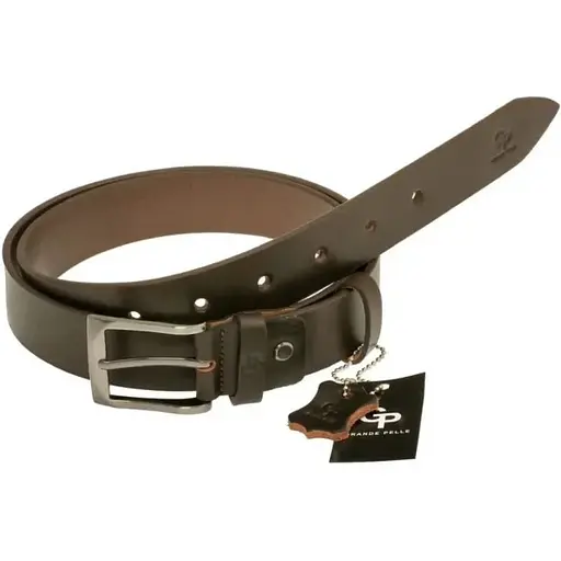 Ремінь шкіряний Grande Pelle 120х3,5 см nsa0001202 - фото 1