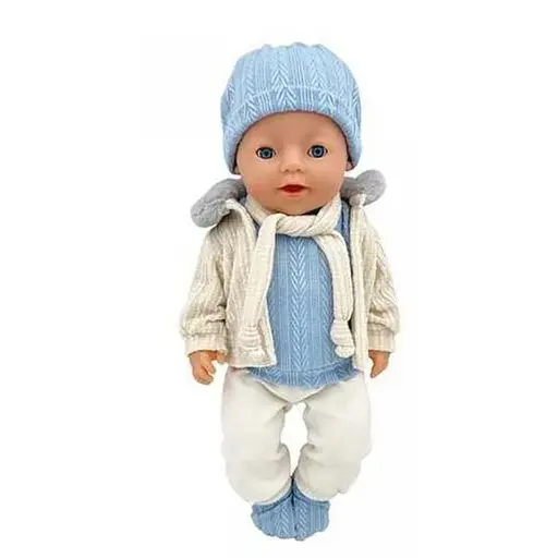 Пупс интерактивный, BL242T, 45 см, с аксессуарами, пьет из бутылочки, ходит на горшок
