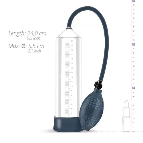 Помпа для пениса Boners Penis Pump No.1, 24 см прозрачный - фото 4