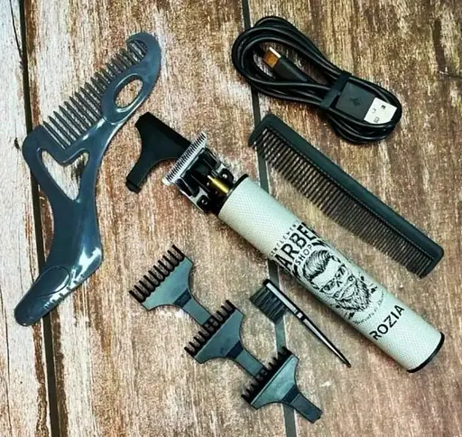 Професійна машинка триммер Rozia Pro HQ-286 для стрижки окантовки для бороди та вусів 5 Вт - фото 7