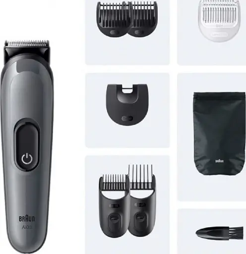Триммер Braun All-in-One Series 3 AIO3540 Gray UA - фото 2