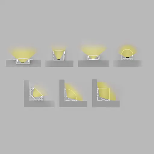 Профіль для світлодіодної стрічки Feron CAB261 - фото 3