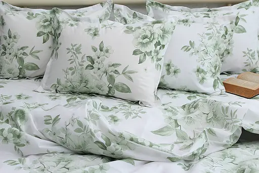 Комплект постельного белья TAG Tekstil 1.5-спальный Разноцветный 000240774 (R-T9274) - фото 6