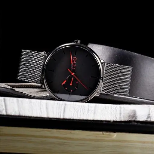 Чоловічий наручний годинник Civo Tower Red - фото 5