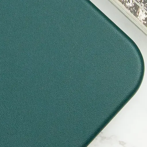 Шкіряний чохол Leather Case (AAA) with MagSafe and Animation для Apple iPhone 14 Pro (6.1) Forest Green - фото 3