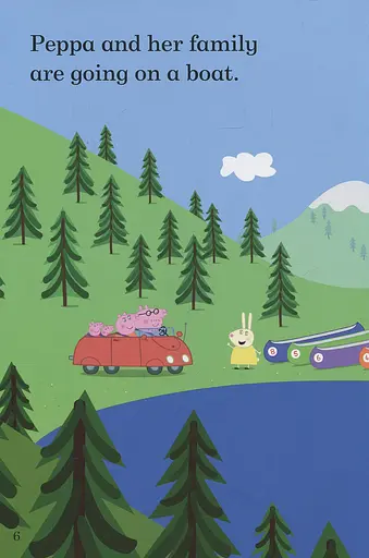 Peppa Pig: On a Boat. Ladybird Readers. Level 1 - фото 5