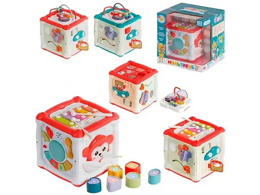 Розвиваюча музична іграшка TK Group Мультикуб