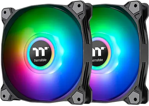 Вентилятор Thermaltake Pure Duo 12 ARGB Black 2 Pack Fan (CL-F115-PL12SW-A)