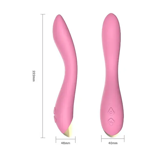 Вібратор B - Series Joy Boss Series Flamingo 22 см рожевий - фото 6