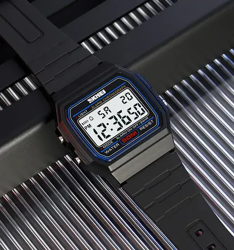 Наручний годинник Skmei 2042 Black White, 2042BKWT (18478) - фото 9