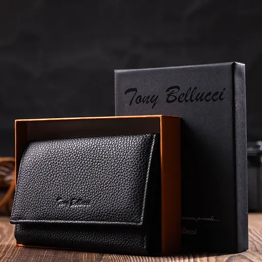 Комбинированный кошелек для женщин из натуральной кожи Tony Bellucci 13.2х9х2 см acs0029602 - фото 8