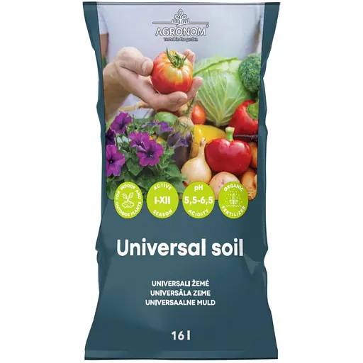 Торфосмесь Seklos Agronom универсальная 16 л (241077) - фото 1