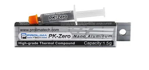 Термопаста Prolimatech PK-Zero Aluminium, шприц, 1,5 г, 8 Вт/мК (PNA-PK-Zero-1.5)
