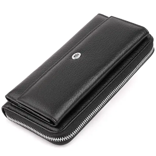 Кожаный женский кошелек ST Leather 20х10х2 см acs0015391 - фото 1