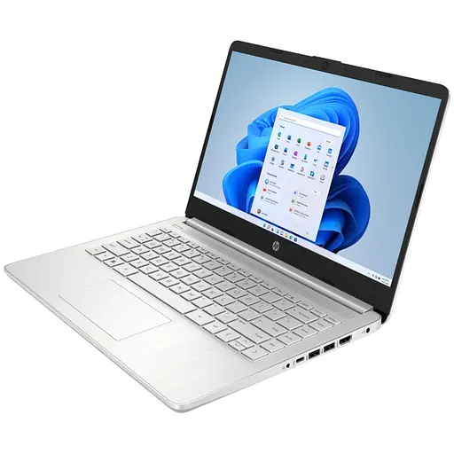 Ноутбук ultraportabil HP 14s-dq5007nq з процесором Intel(r) Core(tm) i3-1215U pana la 4.40 GHz, 14", Full HD, 16GB, 512GB SSD, Intel(r) UHD графікою, Windows 11 Home, Natural сріблястий - фото 3
