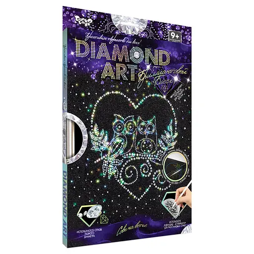 Набор креативной творчества Diamond Art, Danko Toys - фото 5