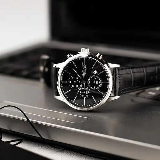 Годинник Lee Cooper Leather Black - фото 6