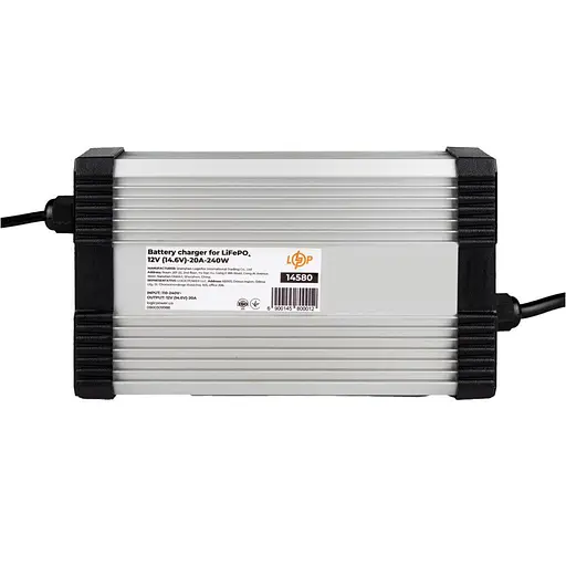 Зарядний пристрій для акумуляторів LiFePO4 12 V 20 A 240 W (LP14580) - фото 2