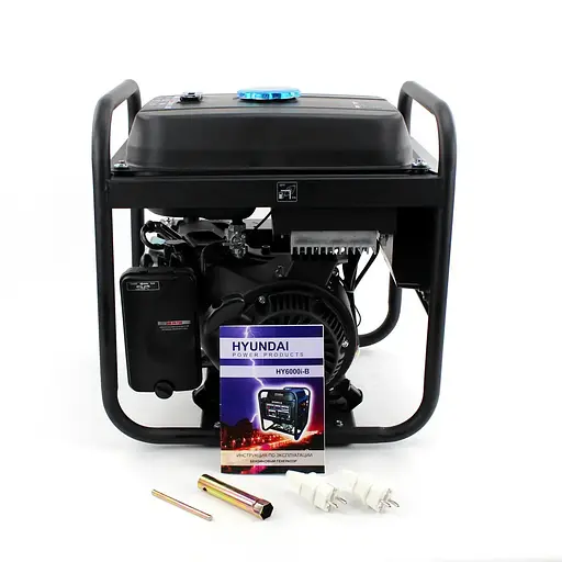 Інверторний генератор бензиновий HYUNDAI HY6000i-B (5.5/6.0 кВт) відкритого типу