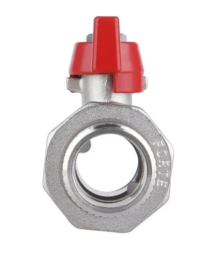 Кран кульовий Thermo Alliance "Американка" Forte 1" ВЗ прямий, метелик SF220W25 - фото 4