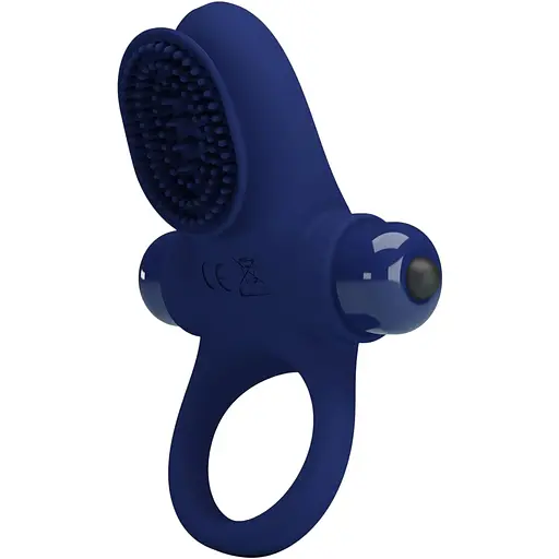 Эрекционное кольцо Pretty Love Powerful Ring 8.6 см синий