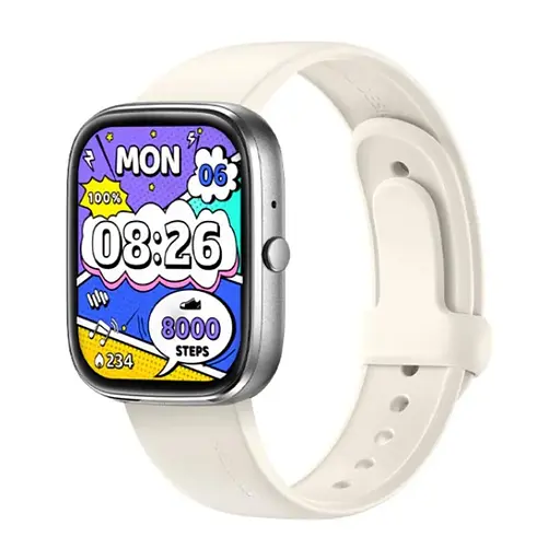 Смарт часы Remax H25 серебристые - фото 1