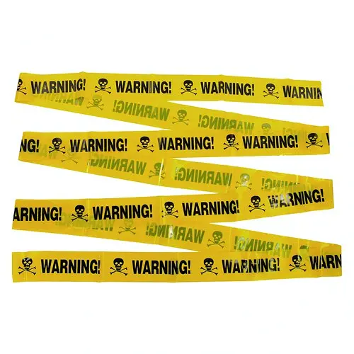 Лента оградительная Warning - фото 1