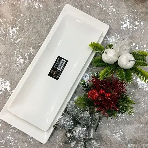 Блюдо Wilmax прямокутне для суші/канапе 36х14 см (WL-992016/A) - фото 2