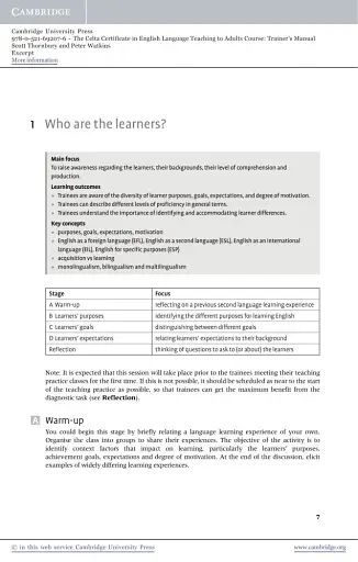 The CELTA Course Trainer's Manual - фото 2