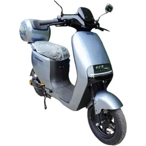 Електроскутер Crosser CR 9 72V 20Ah (800w) сірий - фото 4