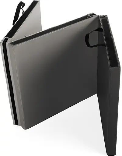 Мат гімнастичний Gymtek твердий 5 см сірий - фото 4