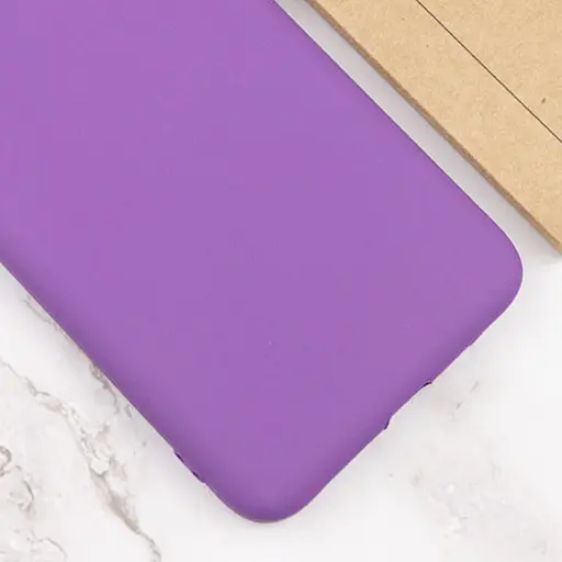 Чохол Silicone Cover Lakshmi Full Camera (A) для Samsung Galaxy M34 5G Фіолетовий / Purple - фото 2