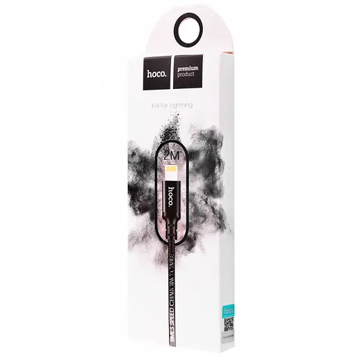 Дата кабель Hoco X14 Times Speed Lightning Cable (2m) Чорний