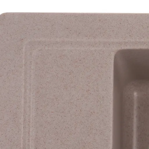 Кухонная мойка Zerix ZS-4651S-06 beige ZX4565, Бежевый - фото 3