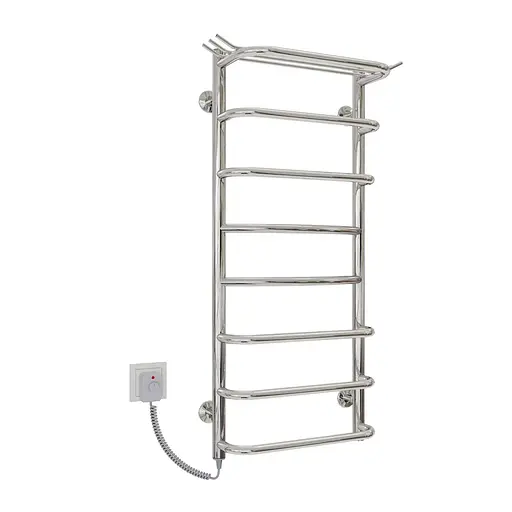 Електрична Сушарка для рушників Kosser Канна 900x400/8 EL рег. ДК05EL, Хром, Ліве - фото 1