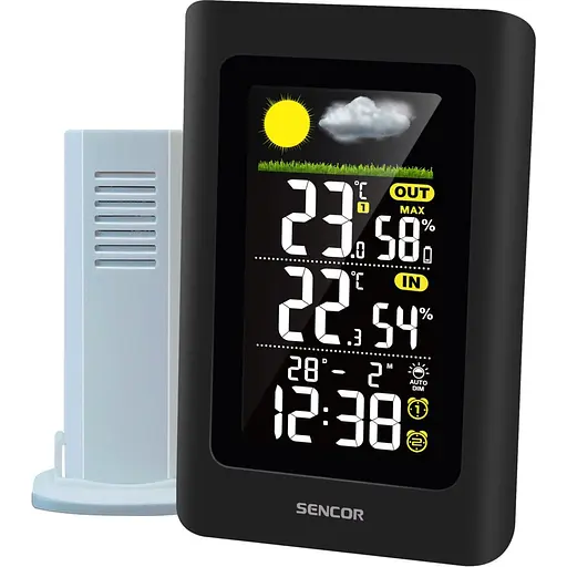 Метеостанция Sencor SWS4270 черная [134783]