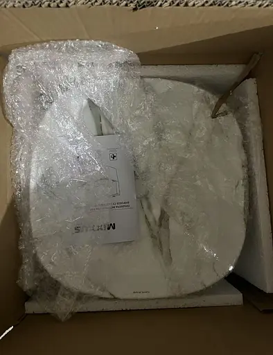 Умивальник накладний Mixxus Premium Diverse-0104 marble 370x370x135 мм MP6537, Мармур - фото 6