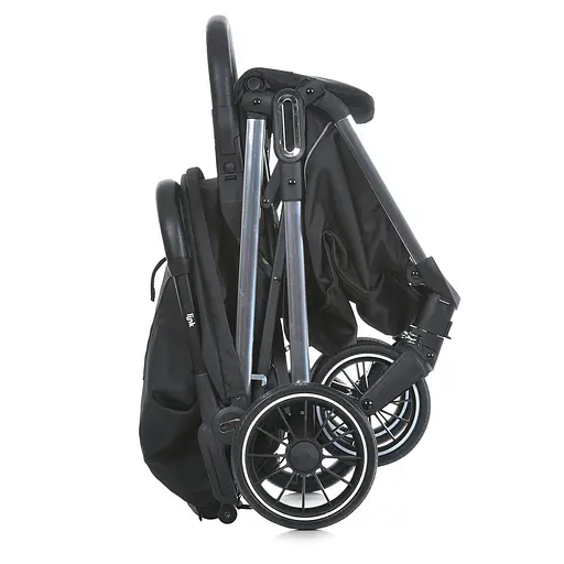 Детская прогулочная коляска-книга El Camino ME 1129 Link Black Striped Черная - фото 5