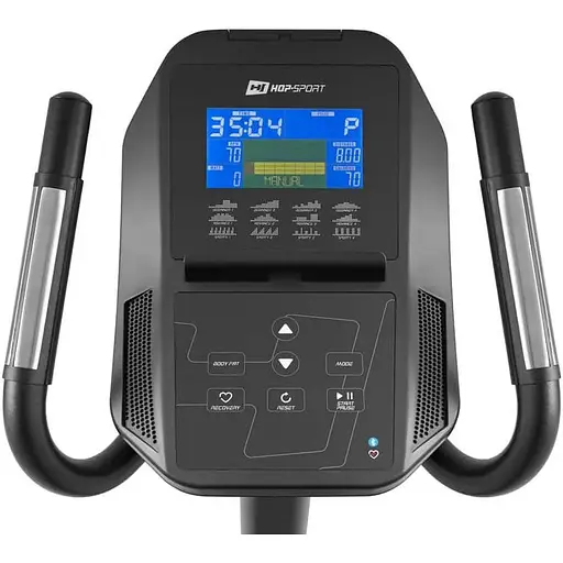 Велотренажер Hop-Sport HS-100H Solid iConsole+ черный - фото 9