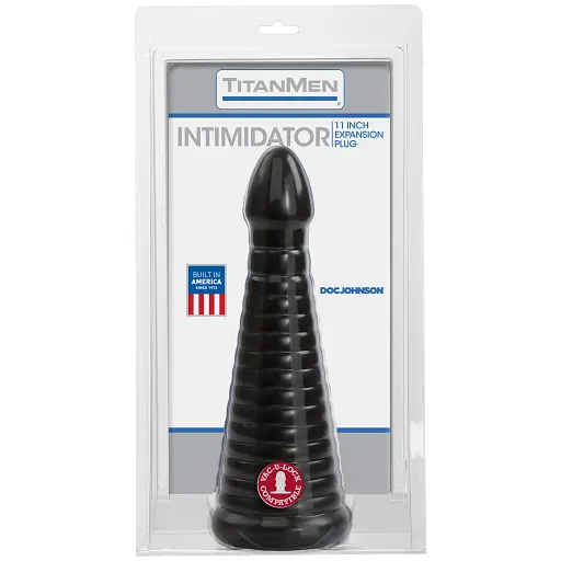 Анальна пробка Doc Johnson Titanmen Tools Intimodator 28 см (чорний) - фото 2