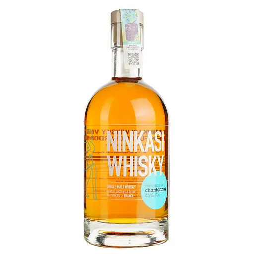 Віскі Ninkasi Chardonnay 46% 0.7 л в подарунковій упаковці - фото 2