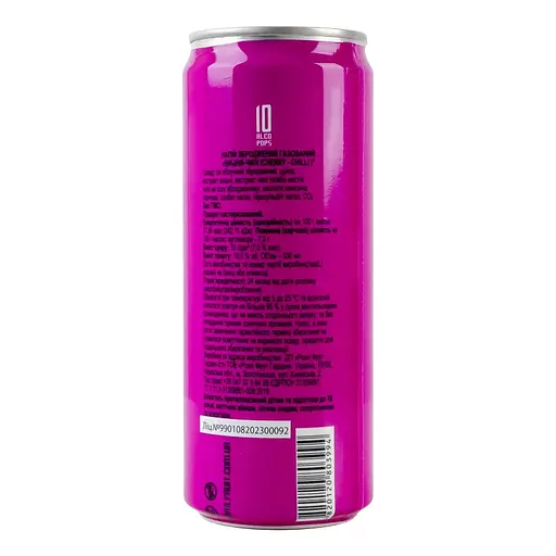 Напій зброджений Alco Pops Вишня-чилі 10 газований 10% 0.33 л - фото 4