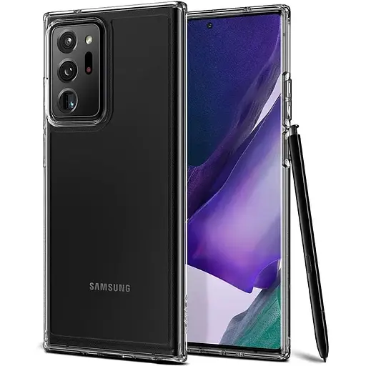 Оригинальный чехол Spigen Ultra Hybrid для Samsung Galaxy Note 20 Ultra (6.9") Crystal Clear (ACS01393) - фото 10
