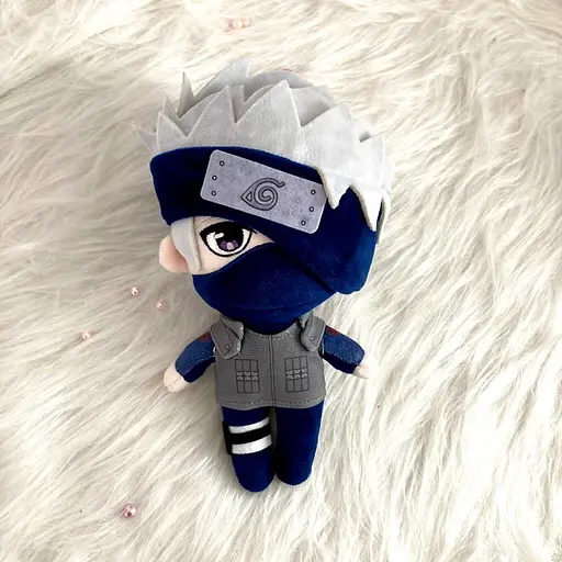 Мягкая игрушка Какаши Хатакэ из аниме Наруто / Naruto. 