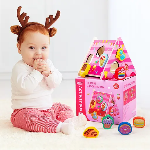 Куб логічний сортер, 8 фігурок (В асортименті) - фото 5