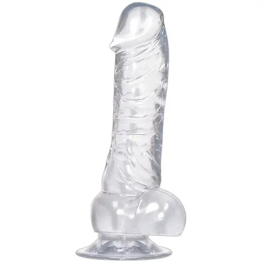 Фалоімітатор Crystal Clear Dong 18 см прозорий