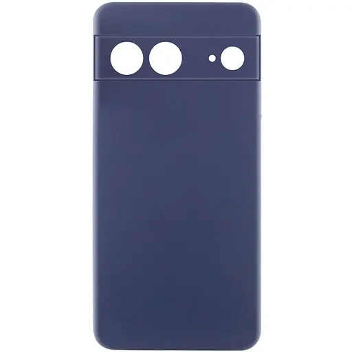 Чехол Silicone Cover Lakshmi Full Camera (AAA) для Google Pixel 8 Темно-синий / Midnight blue
