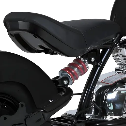 Електромобіль дитячий Мотоцикл M 6016AL-2 36V USB Bluetooth TF шкіра чорний - фото 8