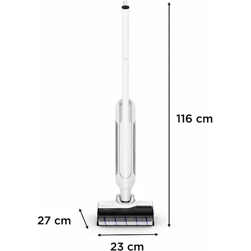 Пилосос Rowenta X-Clean 10 безпровідний миючий білий (GZ7540WO) - фото 3