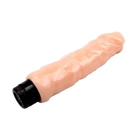 Вібратор Real Touch XXX Vibrating Hard 22.6 см тілесний - фото 3